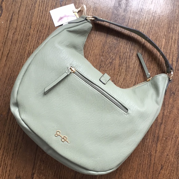 Jessica Simpson Green Natalie Hobo Purse - Picture 4 of 7